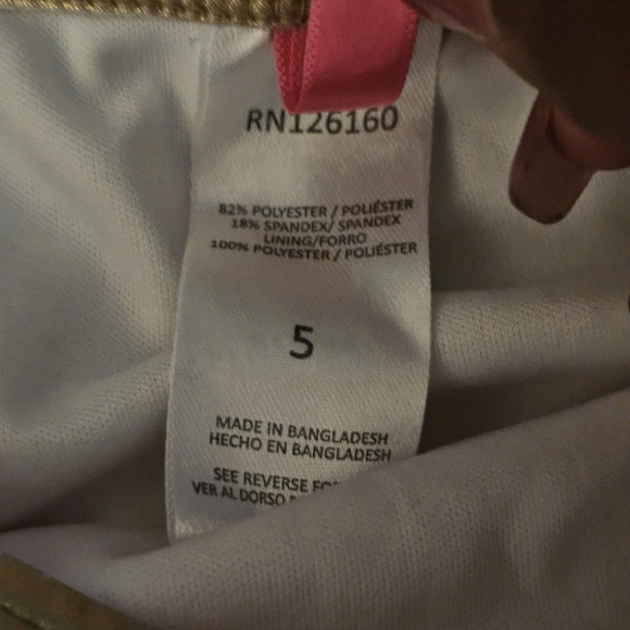 Betsey Johnson Tie-Dye Kids Swim Rashguard Set - Picture 7 of 8